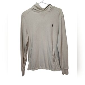 Ralph Lauren sm petite cream Hoodie pocket pouch no string